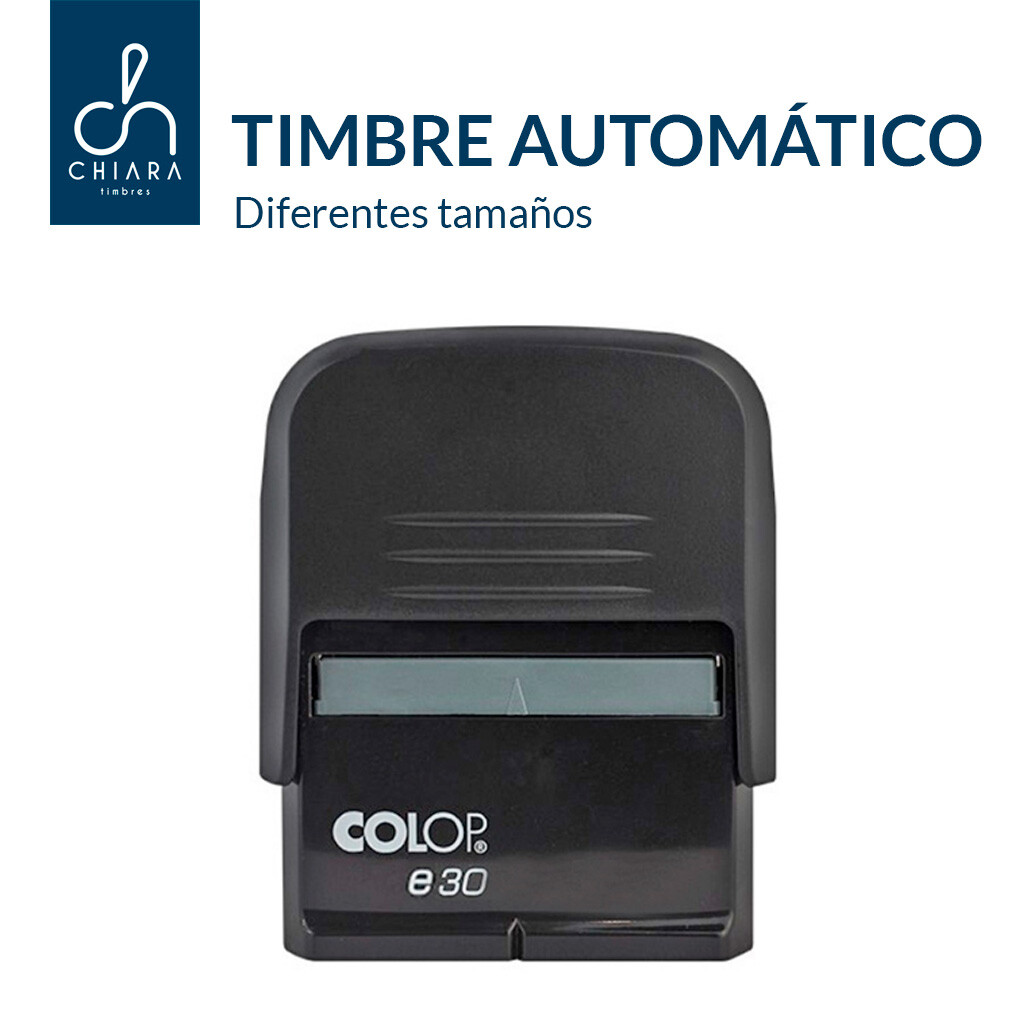 Timbre de escritorio rectangular - Colop